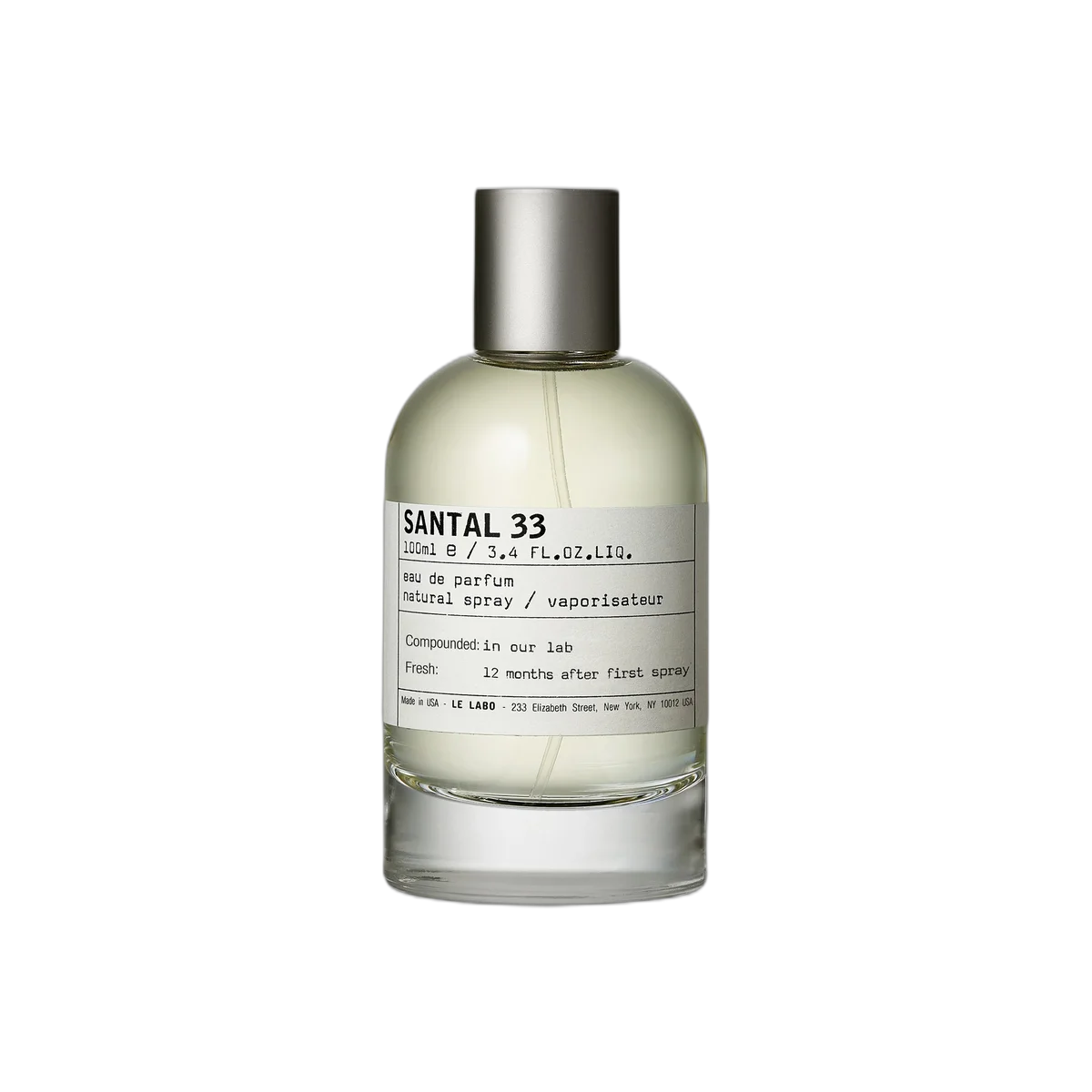 Le Labo Santal 33 EDP — 100ml fragrance